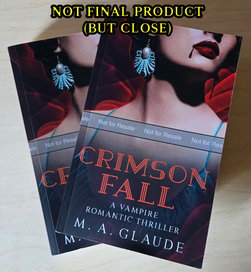 NOVEL: Crimson Fall (Signed Copy)